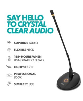 GM-9 XLR Gooseneck Microphone with Interface with XLR Output