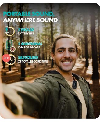 WMX-2-L Wireless Microphone for iPhone with Charging Case (Lightning)