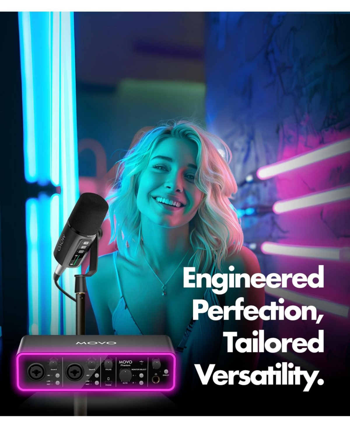 Movo Music/Audio Interface Bundle