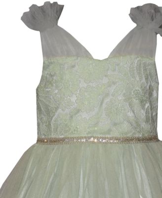Girls' 2T-6X Embroidered Ballerina Party Dress