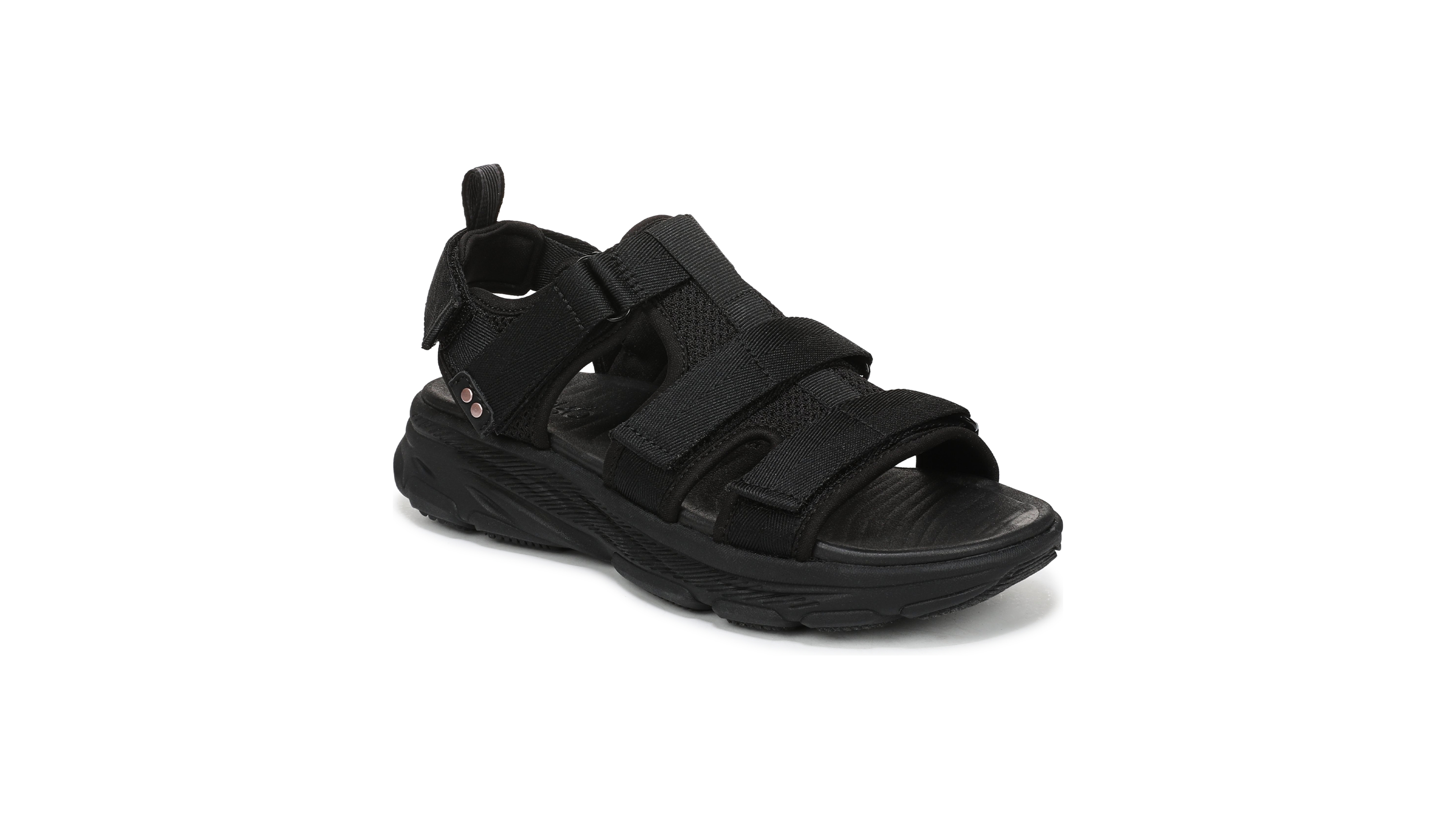 Ryka Women's Devotion Max T Strap Flat Sandals