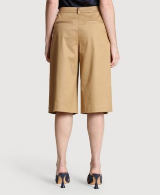 Women's Tailored Mid Rise Bermuda Shorts