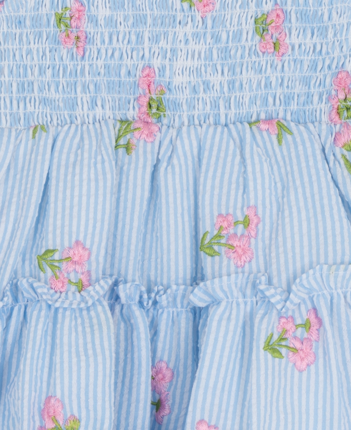 Rare Editions Girls' 2T-6X 2 Embroidered Square Neck Dress and Bag, 2-Piece Set