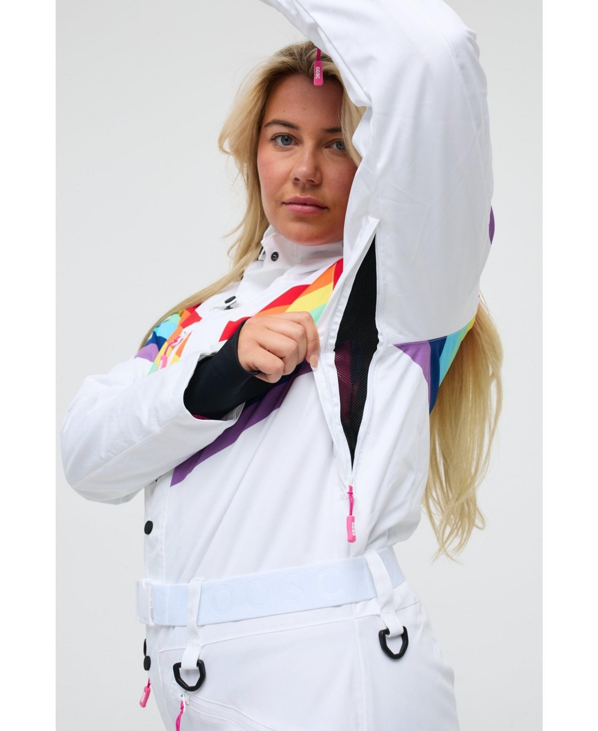 Oosc Women's Rainbow Road Ski Suit