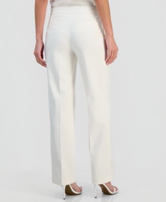 Women's Pull-On Mid-Rise Wide-Pants 