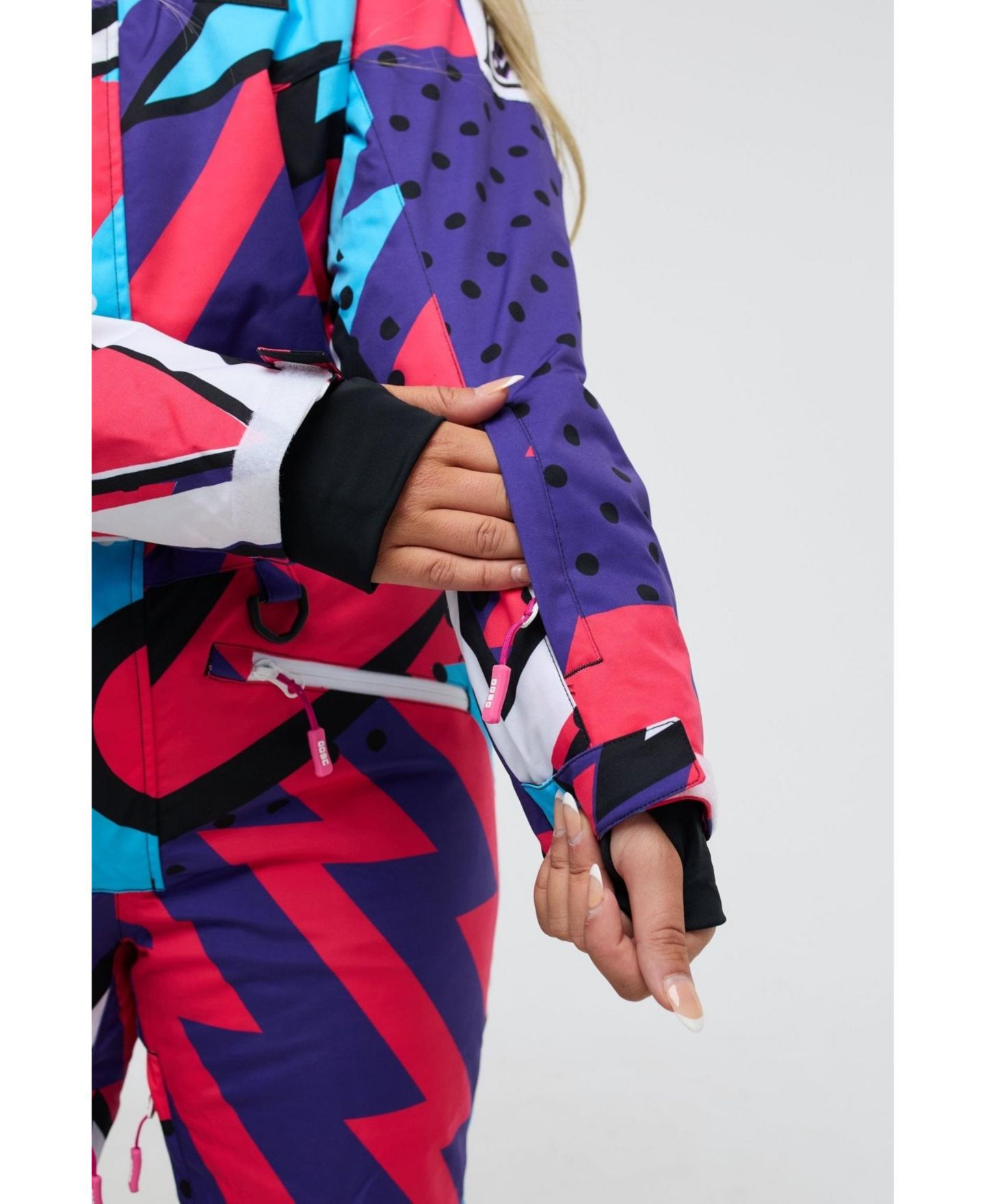 Женские куртки OOSC Fresh Prince Ski Suit, цвет: Разноцветный — фото 27