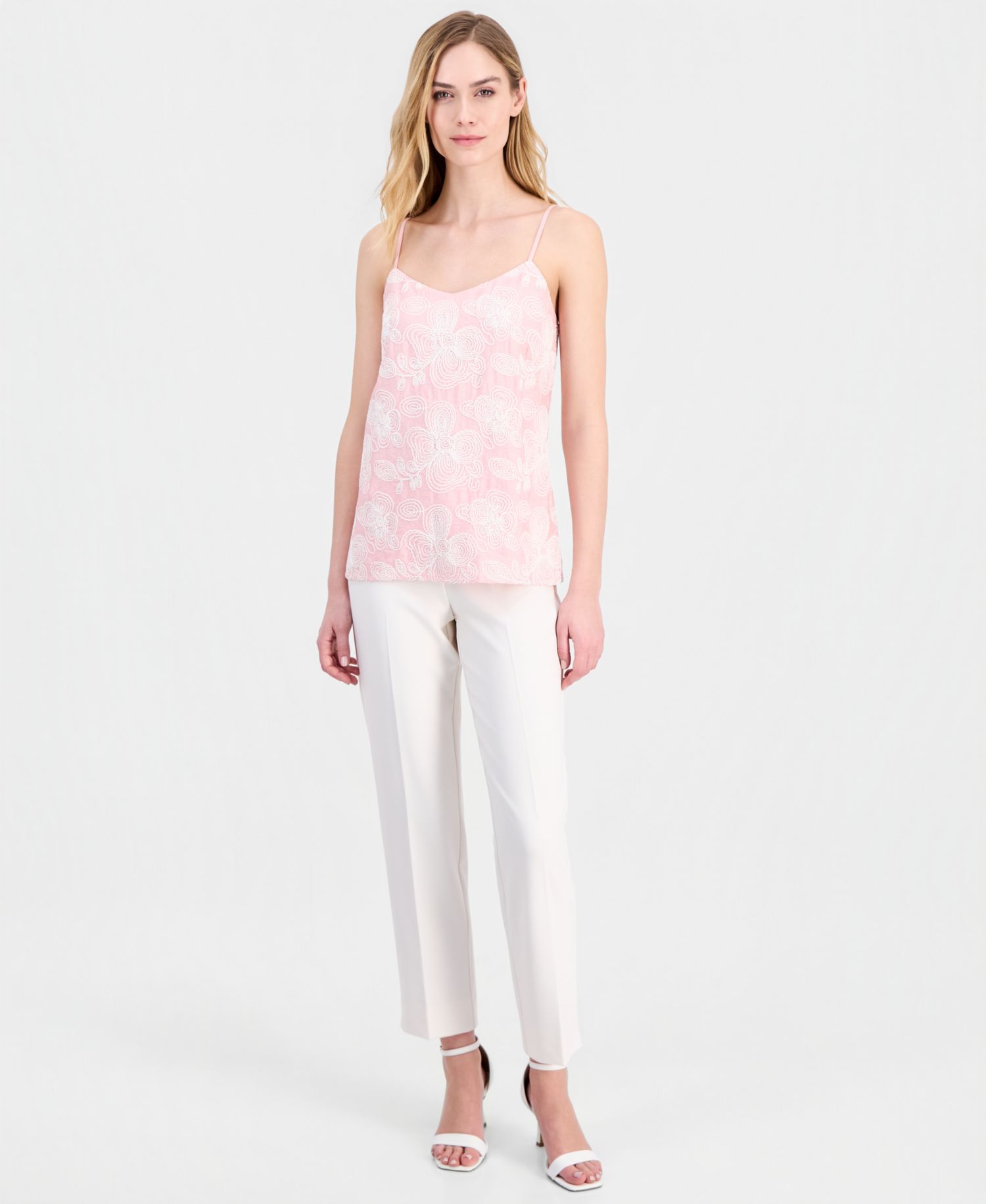Women's Embroidered V-Neck Camisole