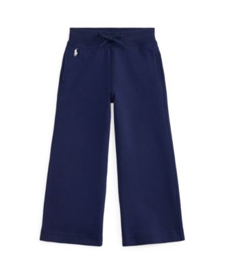 Girls' 2T-6X Wide-Leg Double-Knit Sweatpants