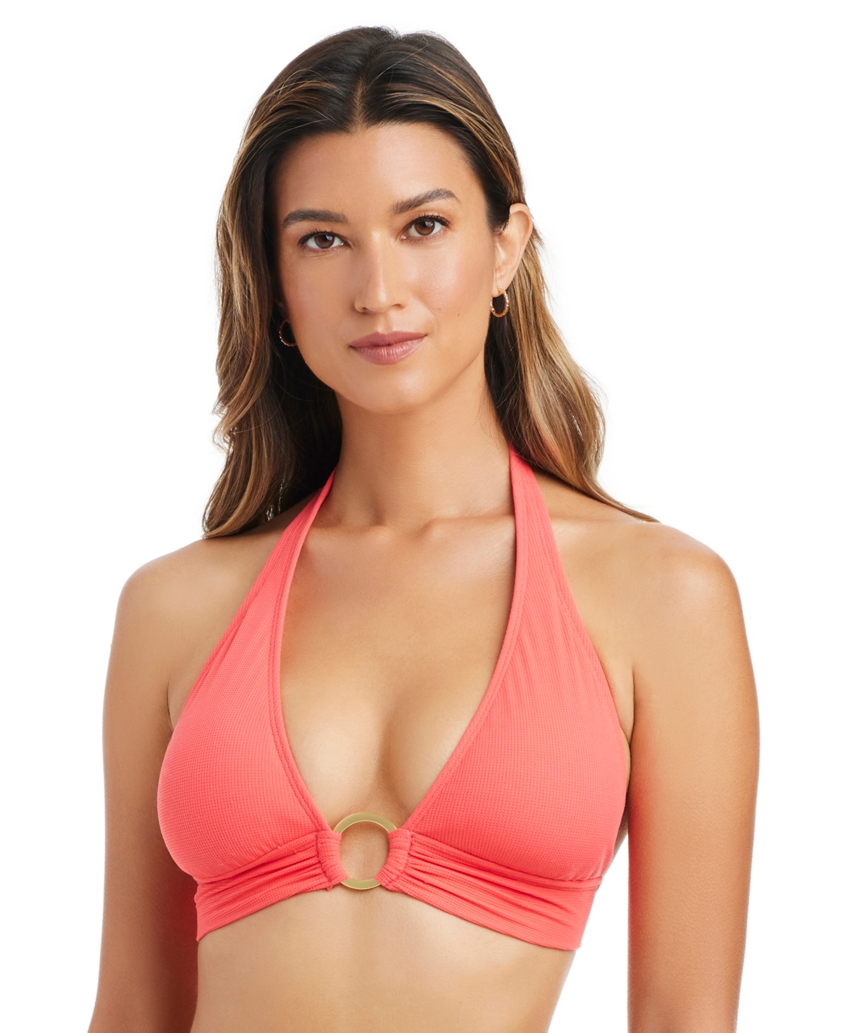 Bleu by Rod Beattie Women's V-Neck Swim Top