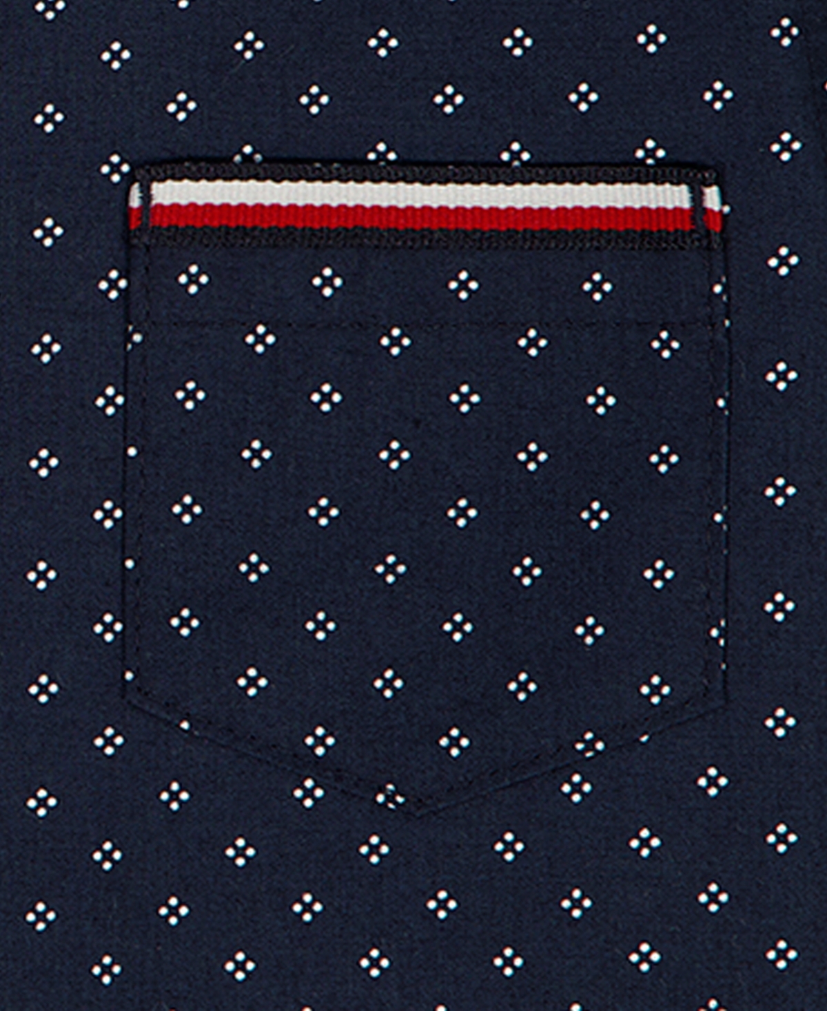 Tommy Hilfiger Boys' 2T-7 Point Collar Shirt and Shorts, 2-Piece Set