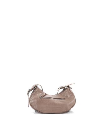 Small Le Cagole Giant Studs Shoulder Bag Leather