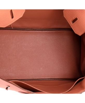 Birkin 30 Handbag Pink Clemence with Palladium Hardware