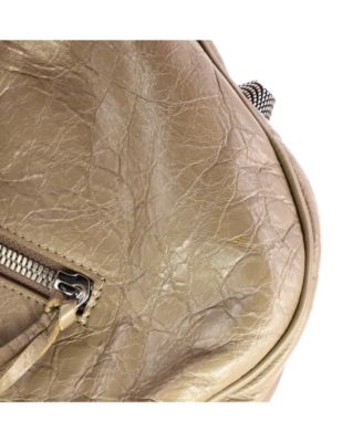 Small Le Cagole Giant Studs Shoulder Bag Leather