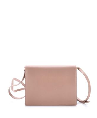 Small DG Logo Flap Shoulder Bag Leather