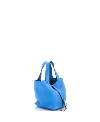 Pre-Owned HERMES PM Picotin Lock Bag Clemence