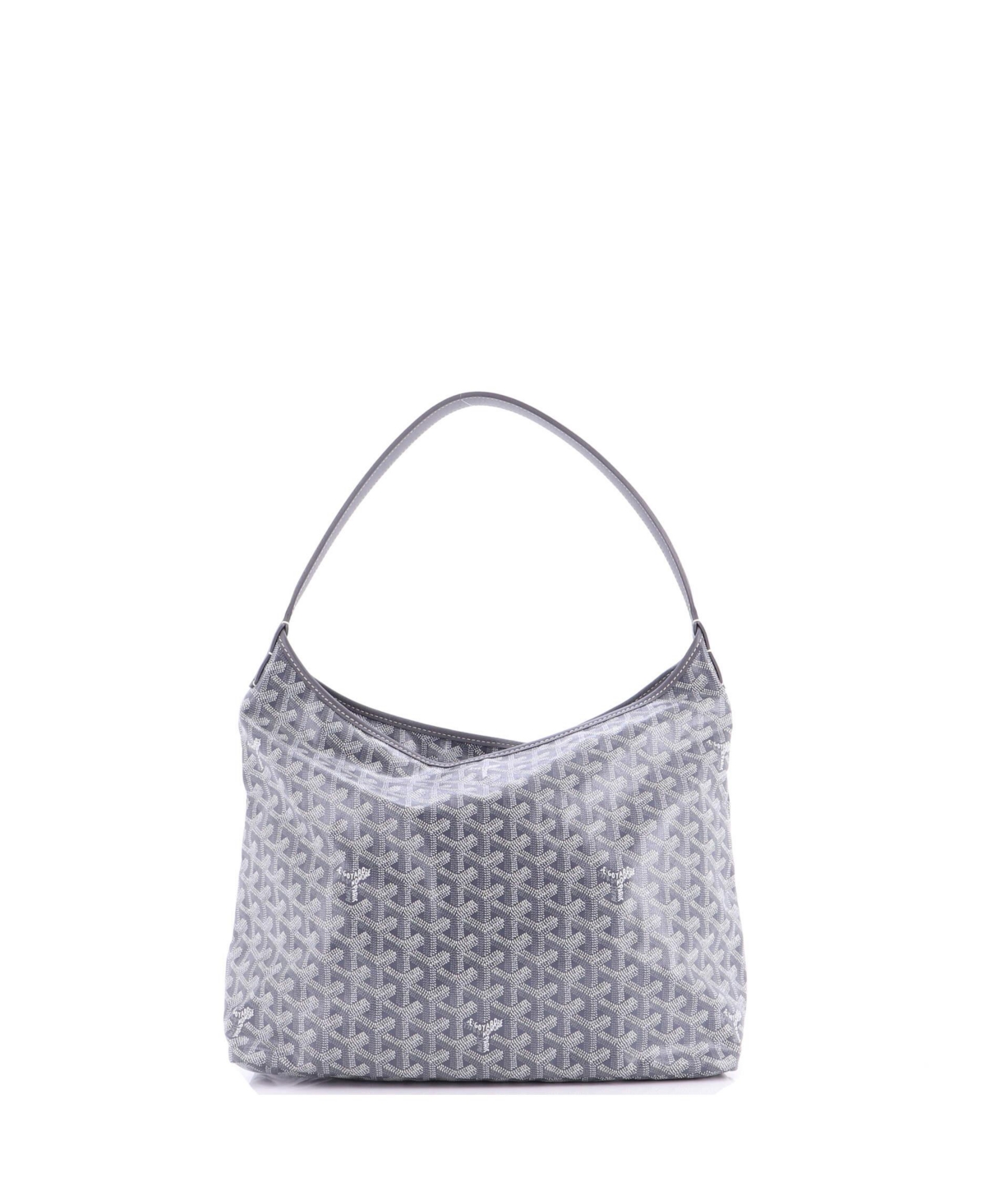Pre-Owned Goyard Boheme Hobo Coated Canvas
