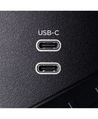 6-Outlet RGB Surge Strip with USB-C and USB Ports for Home Electronics Power Protection