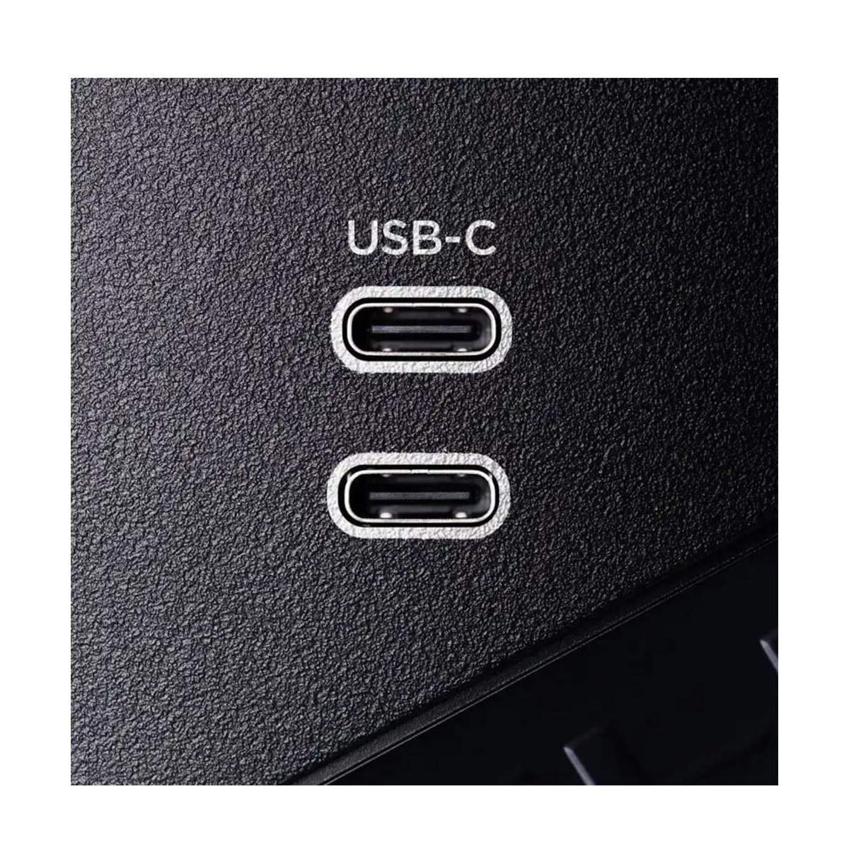 6-Outlet Rgb Surge Strip with Usb-c and Usb Ports for Home Electronics Power Protection