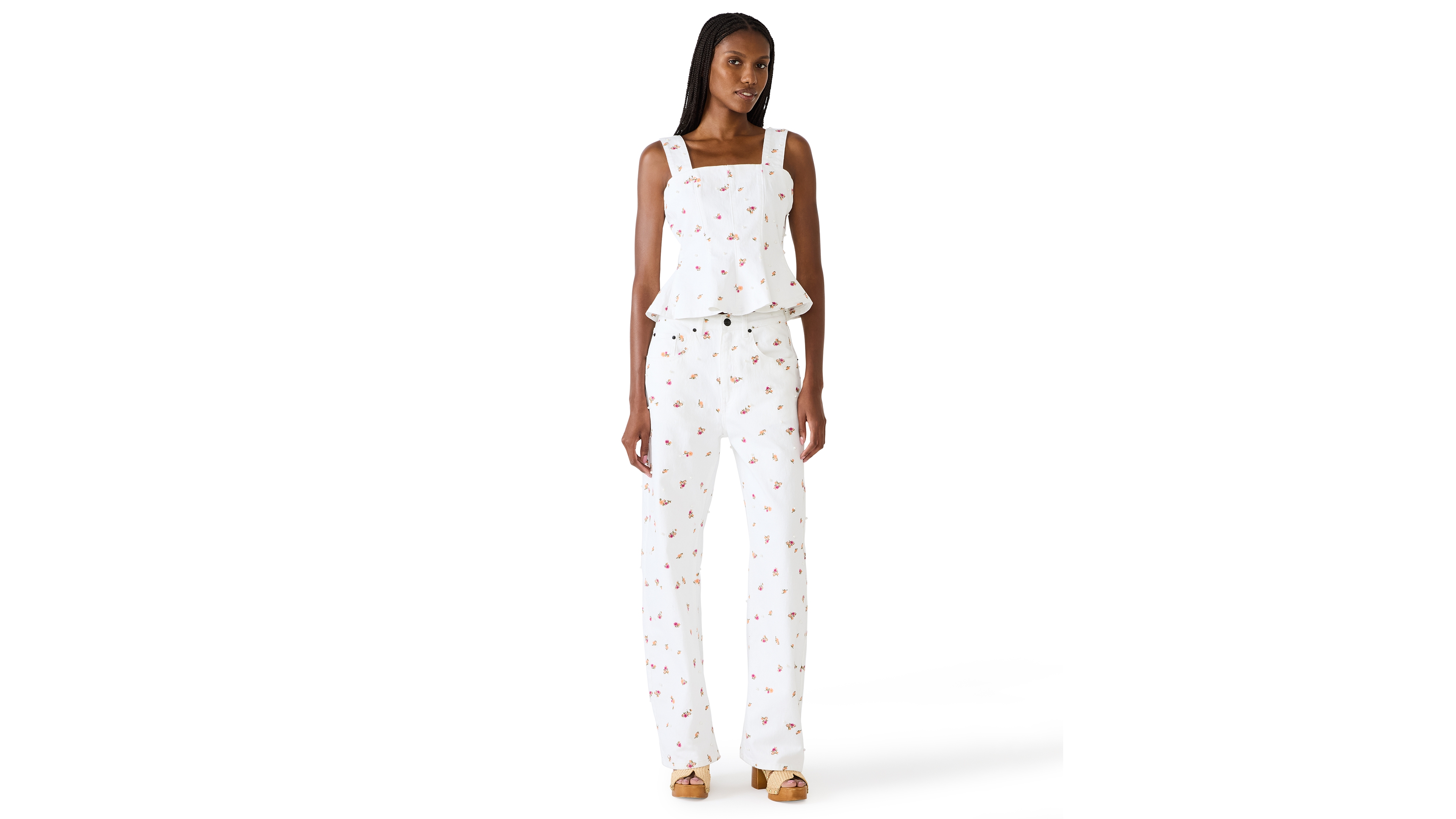 Steve Madden Women's Fiorella Square Neck Top