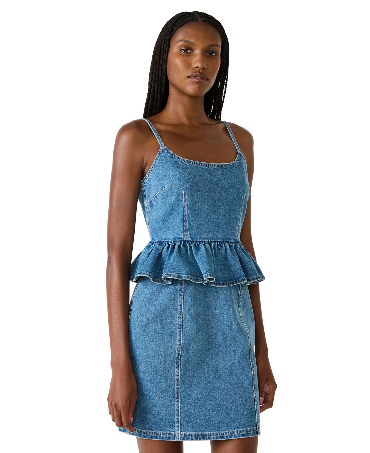 Женское платье Steve Madden Giselia Sleeveless Scoop Neck, цвет: Варёный — фото 4