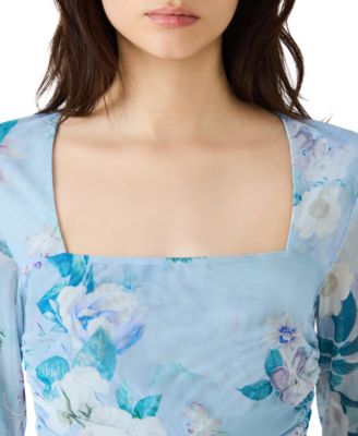 Women's Zinia Knit Square Neck Top