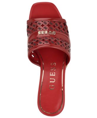 Women's Quill Wooden Platform Block Heel Sandals