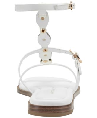 Women's Folai Ornamented Gladiator Flat Sandals