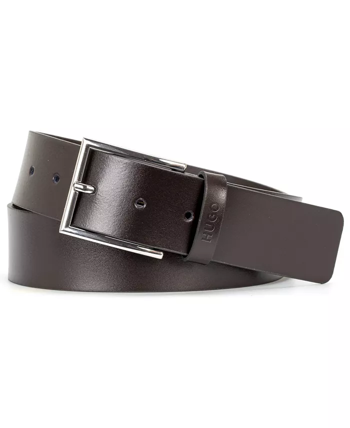 40MM Men's Grainy Leather Belt