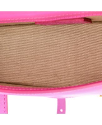 Le Bambino Top Handle Flap Bag Leather