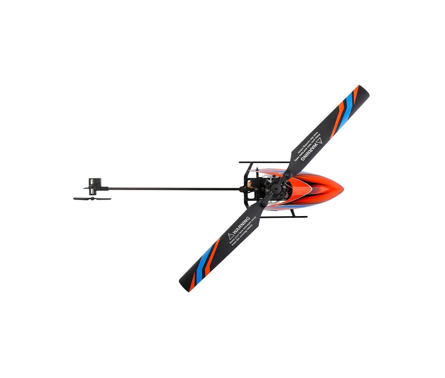 Детская игрушка Bruce & Shark K127 4-Channel Auto-Hover 6-Axis Gyro RC Helicopter, цвет: Оранжевый — фото 9