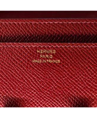 Pre-Owned HERMES Long Constance Wallet Epsom