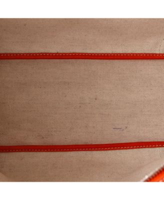 Grenadine Hobo Coated Canvas with Leather