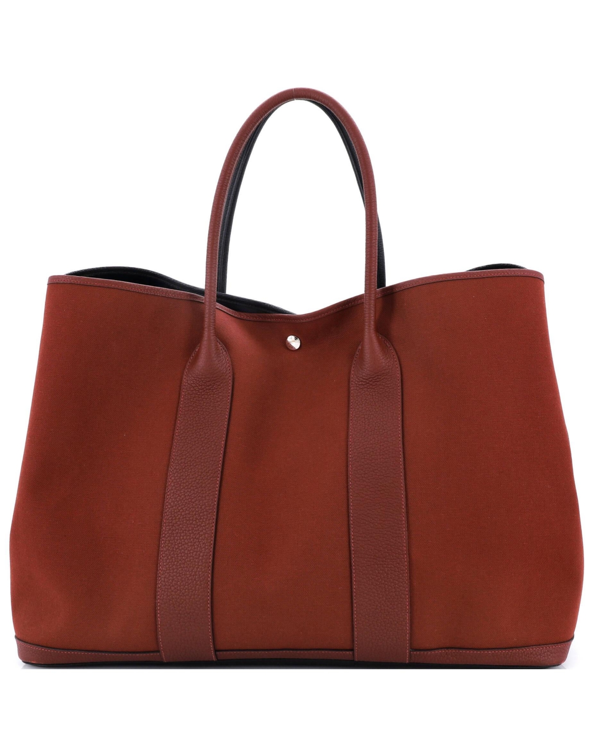 Pre-Owned Hermes 49 Garden Party Voyage Tote Toile and Leather