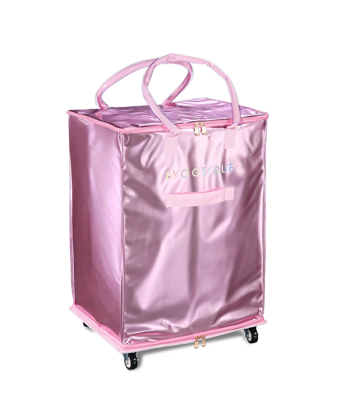 Byootique 20" Rolling Tote Bag Grocery Bag on Wheels Shopping Trolley BubbleRush