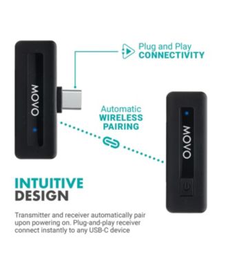 Wireless Mini USB-C Duo Wireless Microphone for iPhone 15 and up