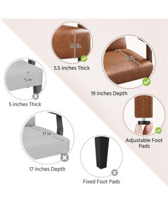 Modern Accent Chair Mid-Century Upholstered Armchair