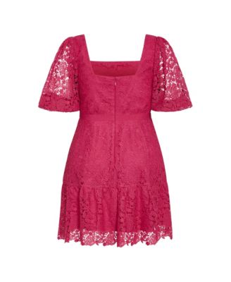 Plus Size Priscilla Lace Dress