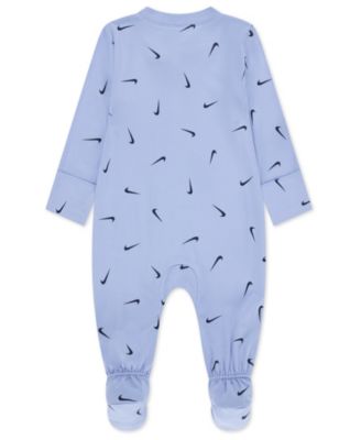 Baby Boys' and Girls' Printed Viscose Footed Coverall