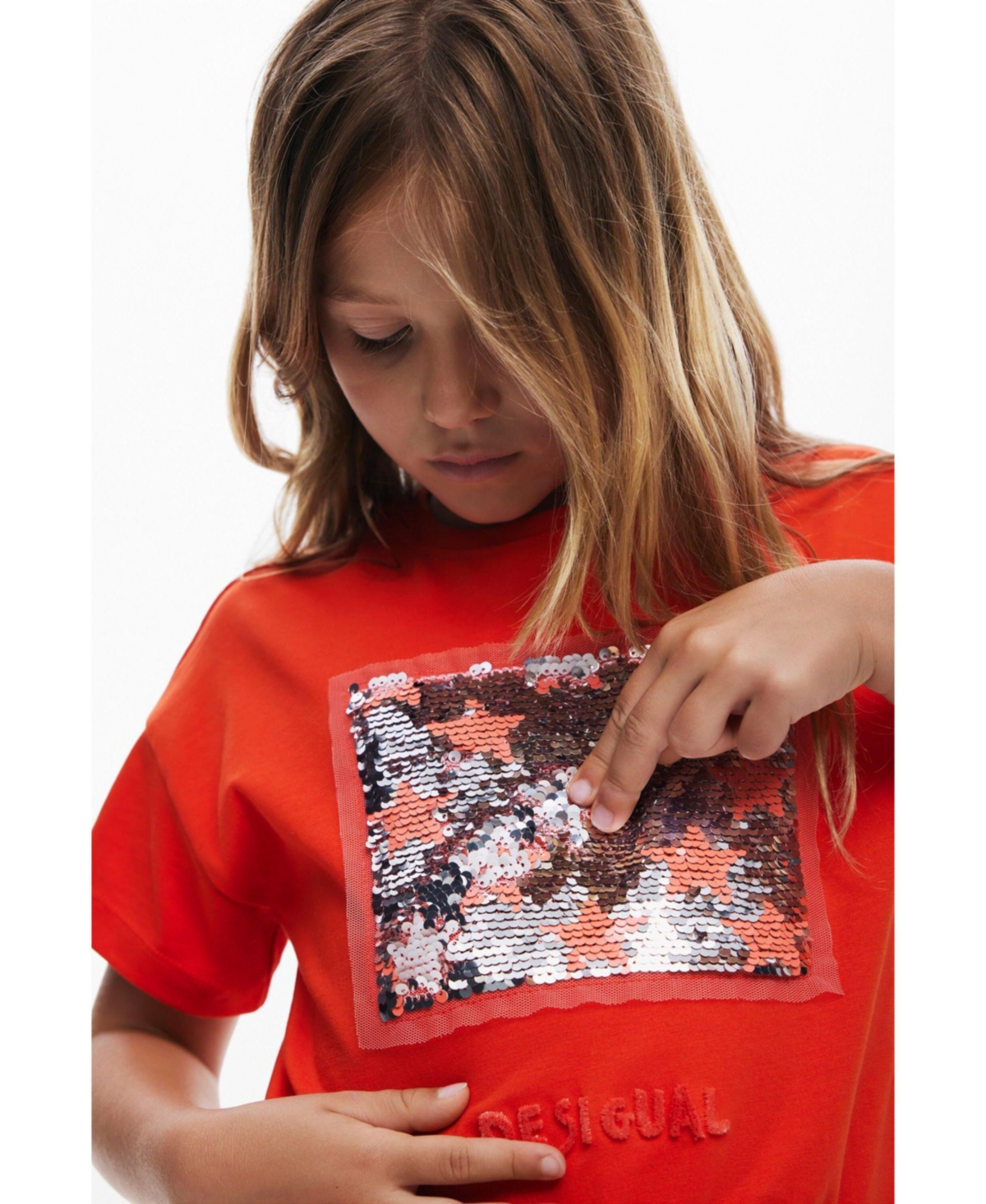 Desigual Girls Girls's Sequin T-shirt