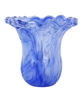 Onda 32 oz. Glass Small Tulip Vase