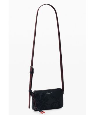 Women's Small textured crossbody wallet