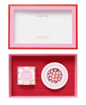Valentine's Day Pink Champagne Caviar Candy Gift Set, 2-Pc.