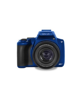 MINOLTA MNB10Z 64 MP / 4K Ultra HD Bridge Camera w/10x Optical Zoom (Blue)