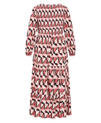 Plus Size Jayden Print Maxi Dress