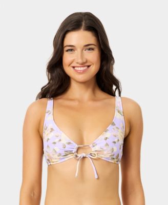 Women's Blooming Garden Keyhole Swim Bralette