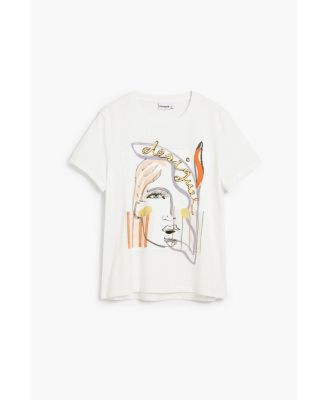 Women's Logo face t-shirt