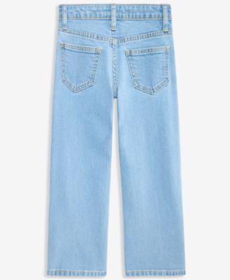 Girls' 5-20 Wide-Leg Jeans