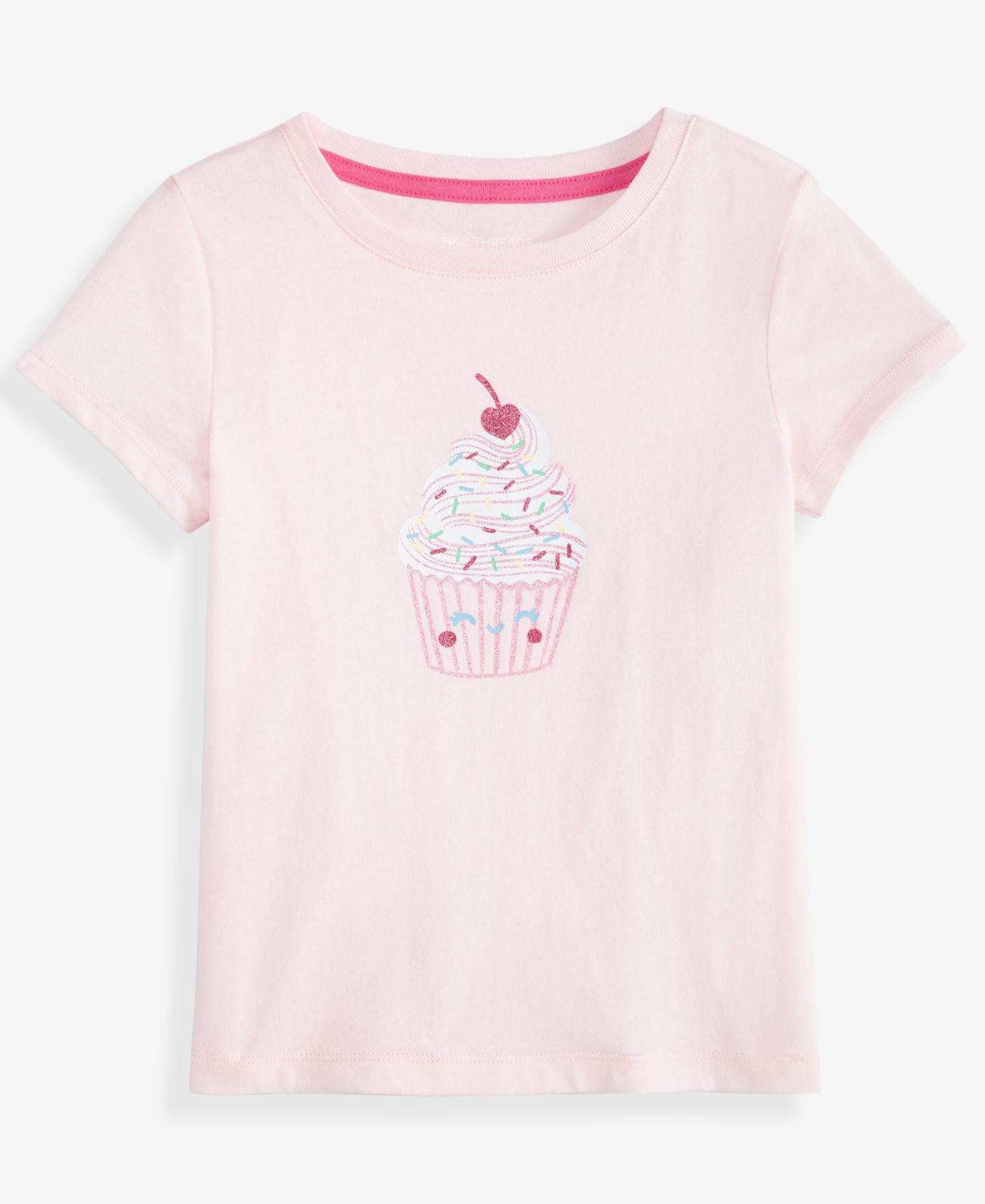 Футболка Epic Threads Sweet Treat Tee для девочек, цвет: Розовый — фото 3