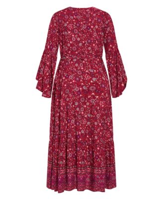 Women's Belle Wrap Maxi Dress