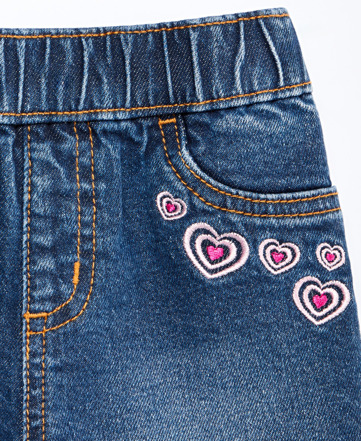 Шорты Epic Threads Hearts Pull-On Shorts для девочек, цвет: Варёный — фото 5
